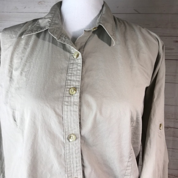 Columbia Button Front Shirt large - Picture 2 of 5